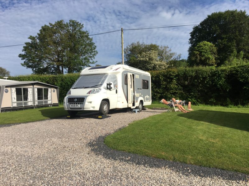 Adult only caravan park in Exmoor, Somerset